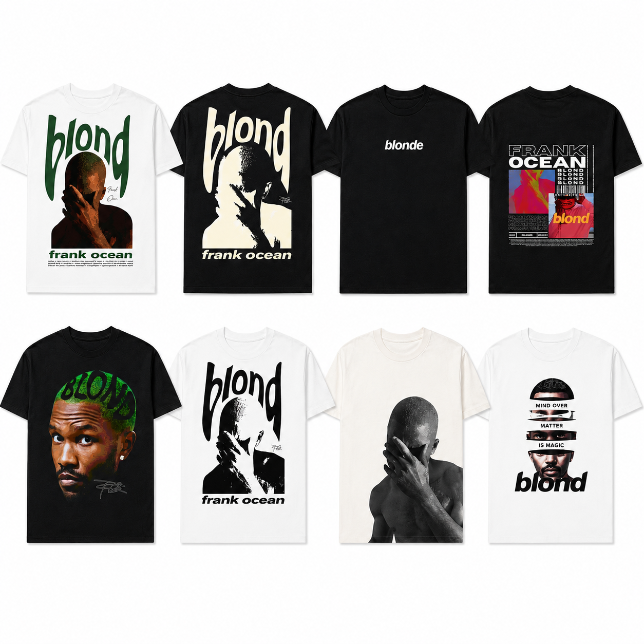 Blond Frank Retro T-shirt from My Store collection featuring vintage-inspired graphic design on soft fabric.