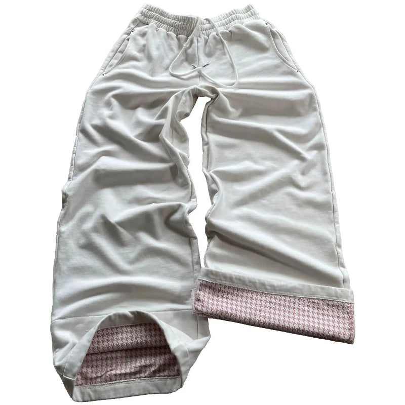 Wide 2000s style pants from My Store, featuring a relaxed fit and vintage-inspired design, shown on a model against a neutral background.