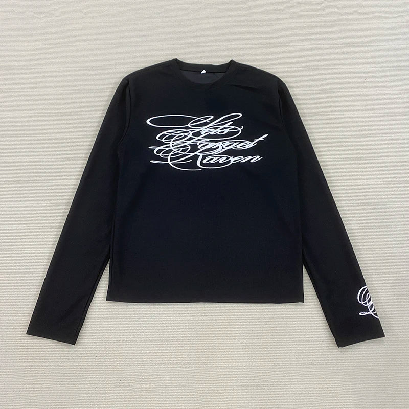 NOIZSY Styled V2 long sleeve shirt shown in a sleek, fitted design with a smooth fabric texture and classic long sleeve style.
