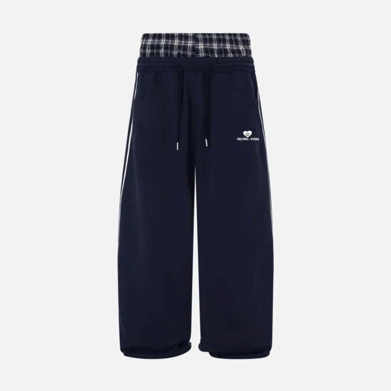 Double waist pants from My Store featuring a stylish design, shown in a clear image with detailed fabric and fit.