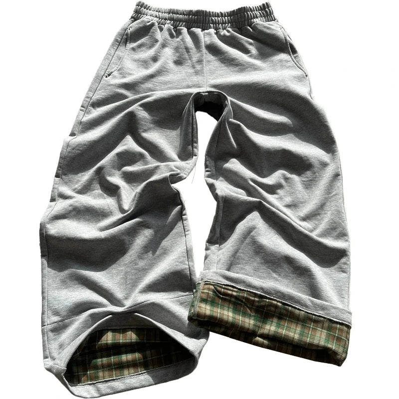 Pair of 2000s wide-leg pants from My Store, featuring a relaxed fit and casual style, shown in a front view.