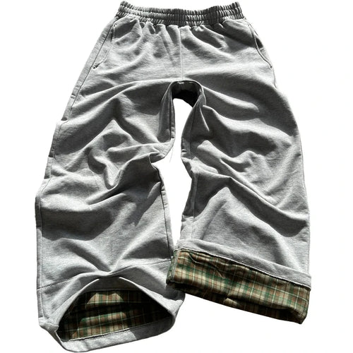 Pair of 2000s wide-leg pants from My Store, featuring a relaxed fit and casual style, shown in a front view.