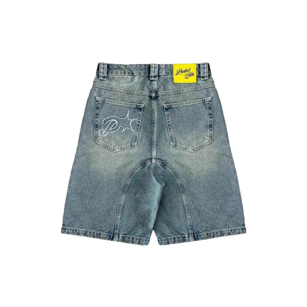 Retro Project Shorts by My Store, stylish casual shorts with a vintage design, shown in a comfortable fit and vibrant color.
