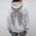 Back Wings Oversized Hoodie