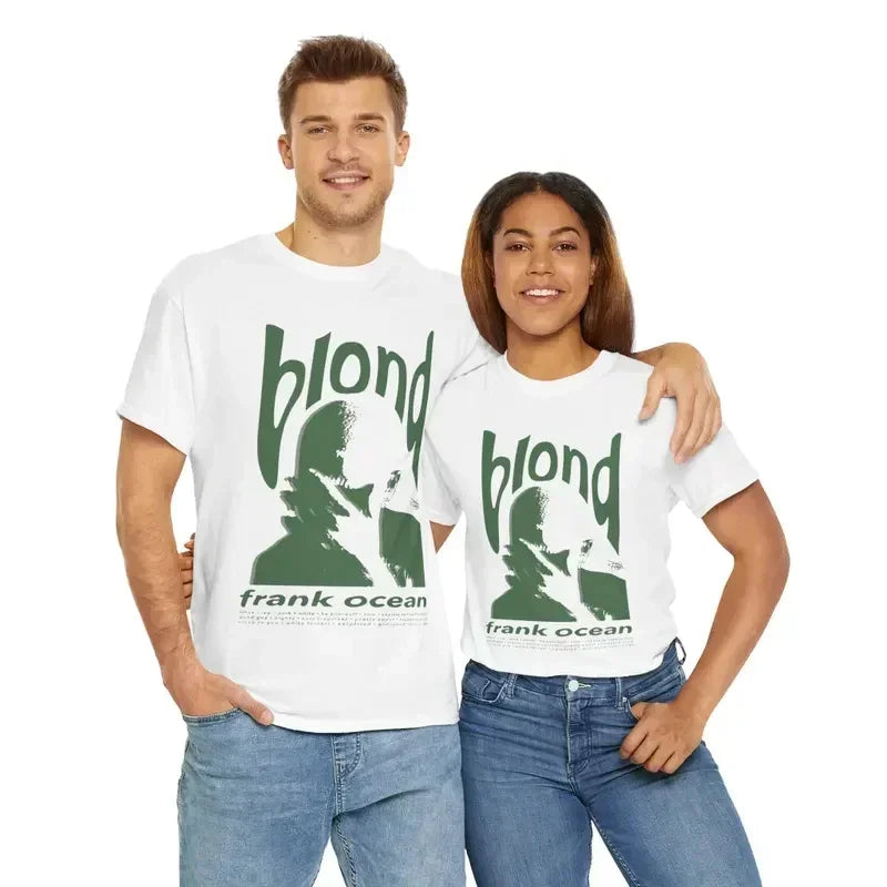 Blond Frank Retro T-Shirt from the My Store collection, featuring vintage-inspired design and soft fabric in a stylish fit.