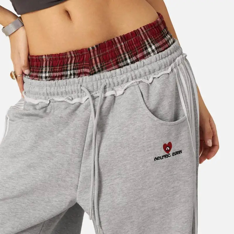 Black double waist pants from My Store featuring a stylish design and tailored fit for a modern, fashionable look.
