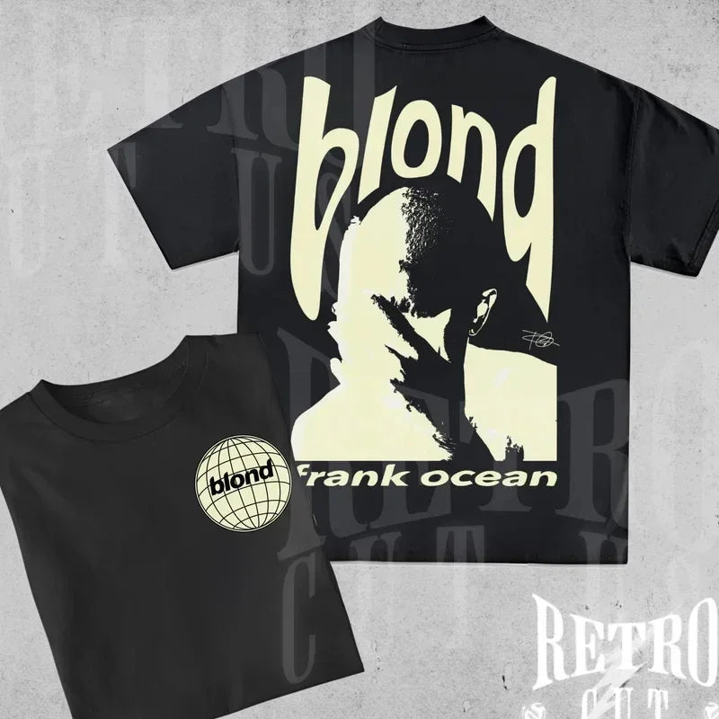 Blond Frank Retro T-Shirt from the My Store collection featuring vintage-inspired graphic design in soft pastel colors.