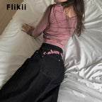 Baggy denim jeans from My Store featuring a relaxed fit, classic blue color, and casual style, shown on a model.