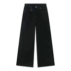 Casual denim pants from My Store featuring classic blue jeans with a relaxed fit and five-pocket design.