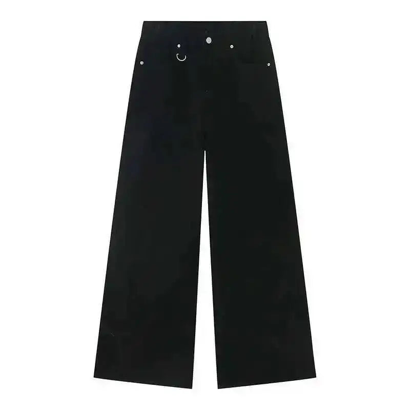 Casual denim pants from My Store featuring classic blue jeans with a relaxed fit and five-pocket design.
