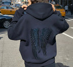 Back Wings Oversized Hoodie