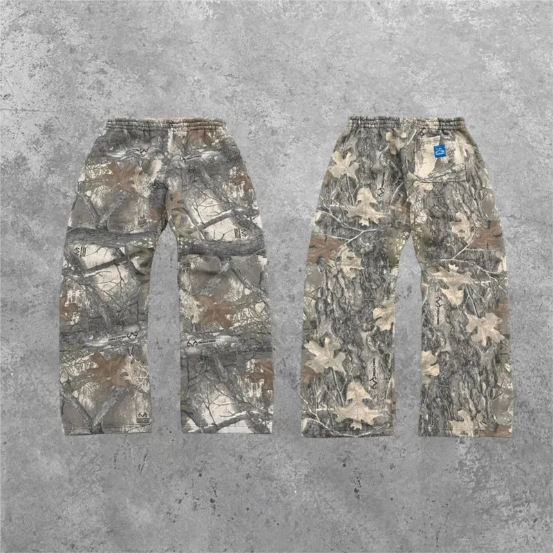 My Store camo pattern pants featuring a stylish camouflage design and comfortable fit, perfect for casual wear.