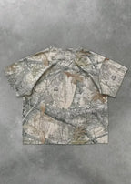 Camouflage T-shirt by My Store featuring a classic camo pattern and comfortable fit, displayed on a plain white background.