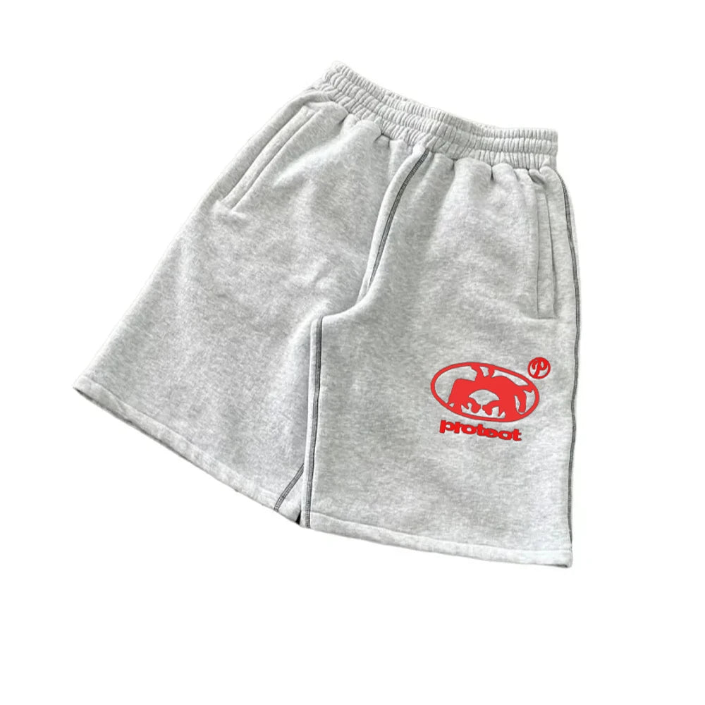 NOIZSY Project Shorts in black, featuring a relaxed fit and athletic style, perfect for casual or active wear.