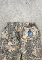 CamoPattern pants by My Store featuring a camouflage design, shown in a close-up of the fabric and pattern details.