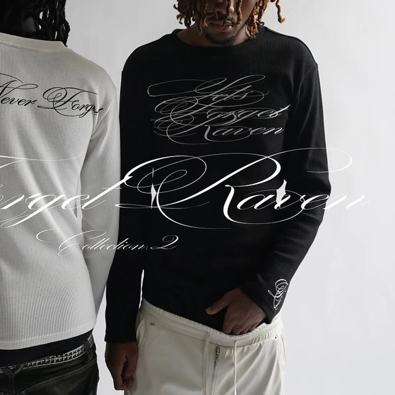 NOIZSY Styled V2 Long Sleeve shirt in black, featuring a fitted design and crew neckline, displayed flat on a white background.