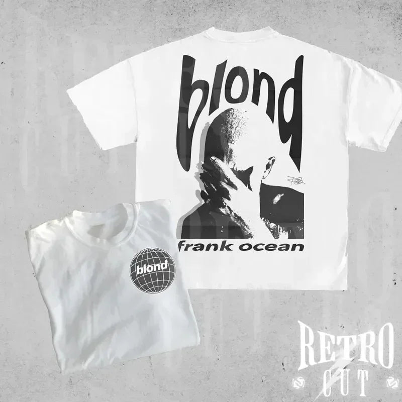 Blond Frank Retro T-shirt from My Store's collection featuring vintage-inspired graphic design on a casual shirt