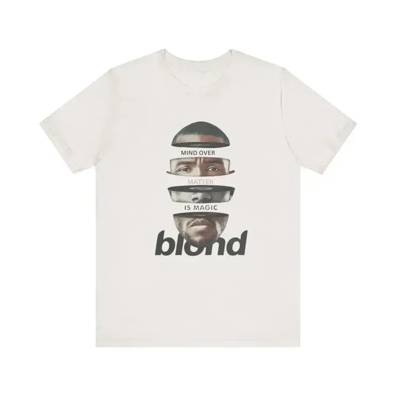 Blond Frank Retro T-shirt from My Store collection featuring vintage-inspired graphic design on white fabric.