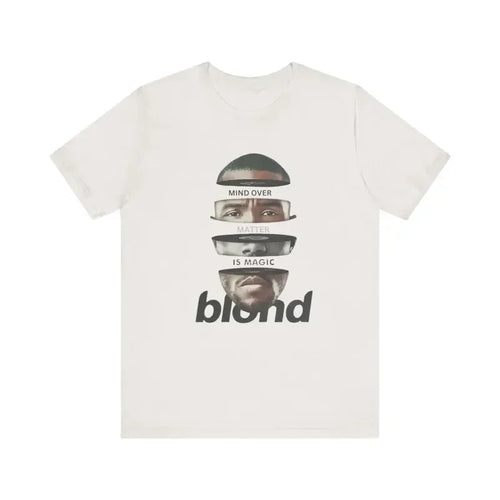 Blond Frank Retro T-shirt from My Store collection featuring vintage-inspired graphic design on white fabric.