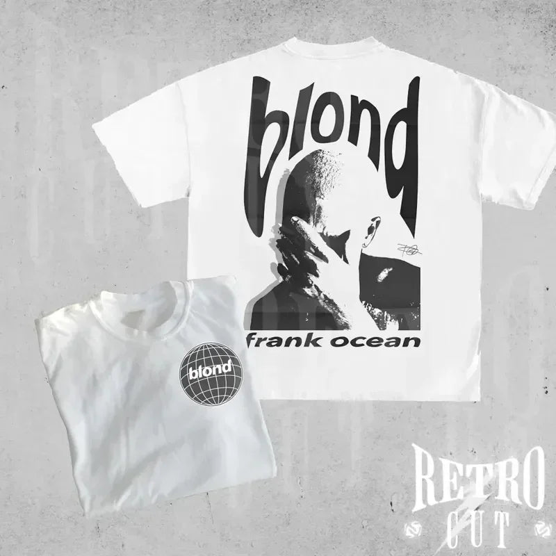 Blond Frank Retro T-shirt from the My Store collection, featuring vintage-inspired graphic design on a casual short-sleeve tee.