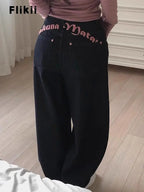 Baggy denim jeans from My Store featuring a relaxed fit, classic blue wash, and casual style.
