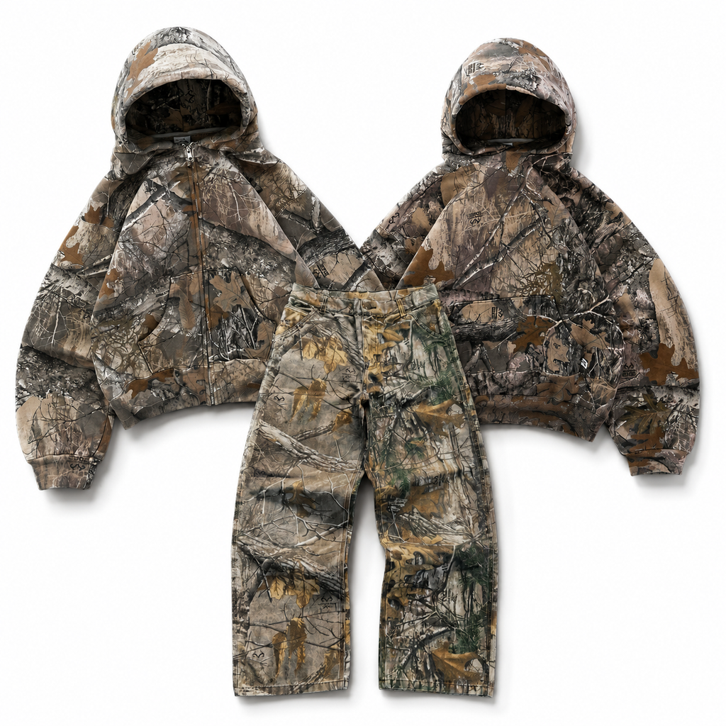 My Store Camo Collection camouflage backpack with adjustable straps and multiple compartments, designed for outdoor use.