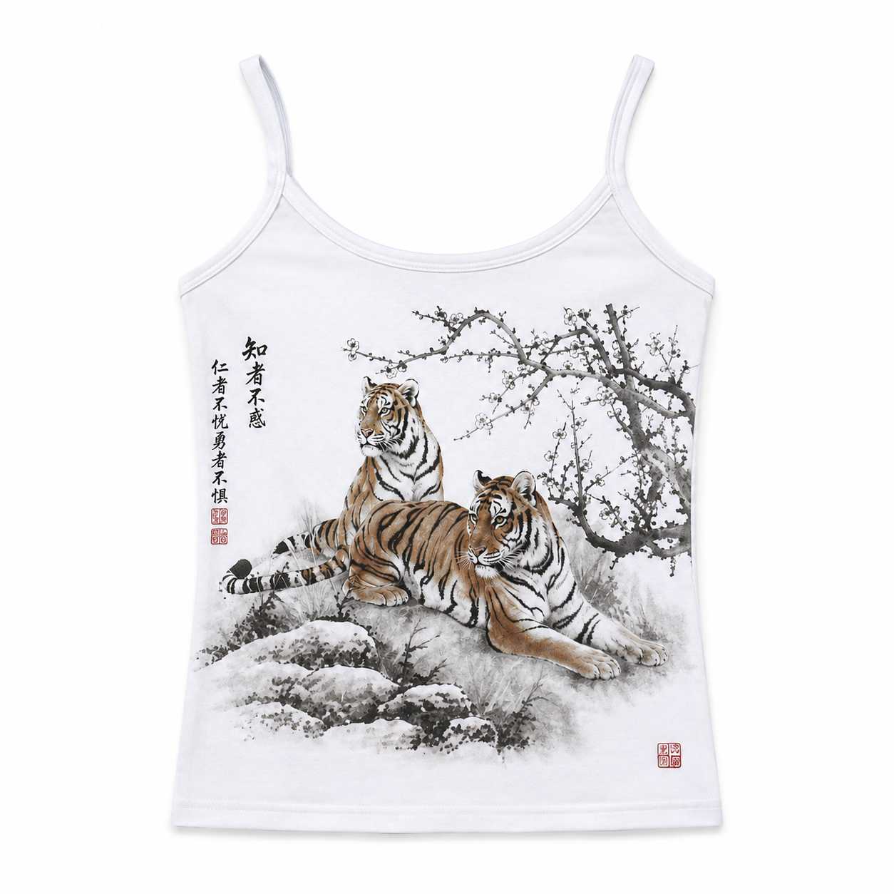 Japan Tigers Crop Top